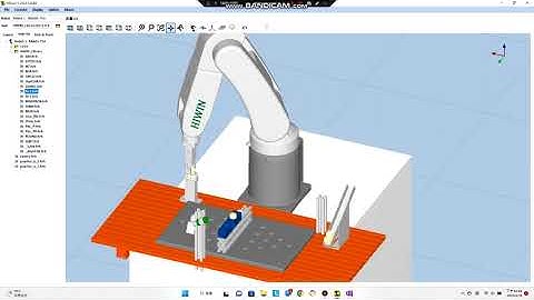 Lunghwa Robotics- HRSIM to simulate HIWIＮ robot motion