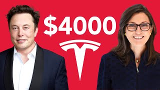 Tesla Stock $4000 Ark Invest Robotaxi Story