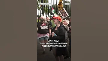US Protest Outside White House Over Iran Israel War Subscribe To Firstpost N18G 