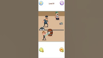 Troll Robber: Steal It Your Way All Levels 9 Android & iOS Gameplay #shorts