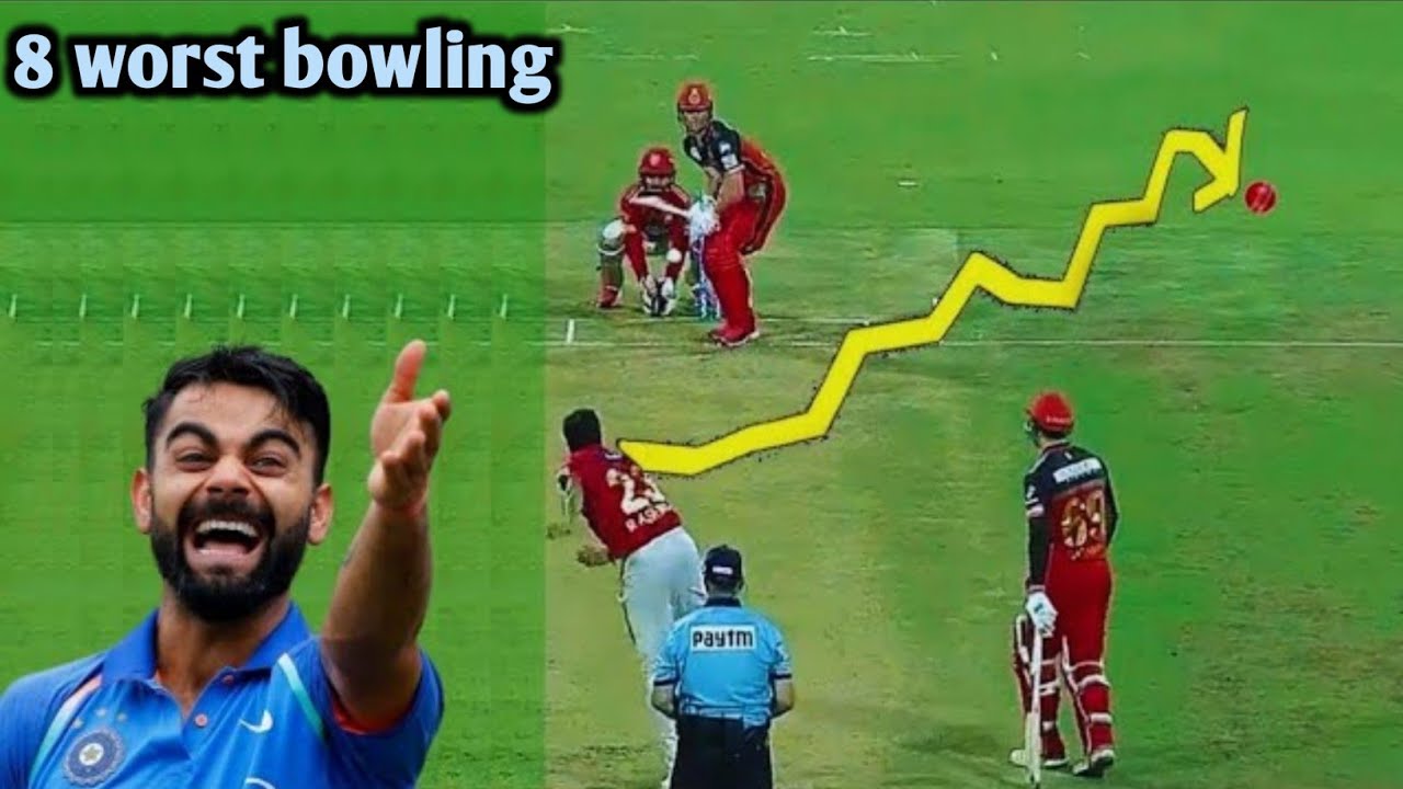 Top 8 Worst Deliveries in Cricket History | - YouTube