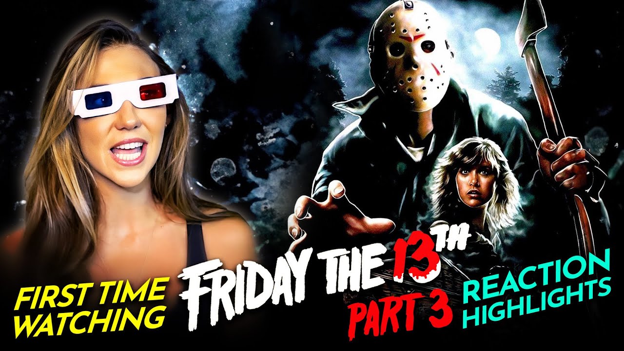 Coby enjoys a three dimensional FRIDAY THE 13TH PART 3 (1982) Movie Reaction FIRST TIME WATCHING