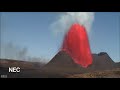 Iceland volcano erupts with lava fountains 300-400 meters, the biggest so far