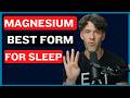 Magnesium for Sleep: The Form Matters More Than the Dose
