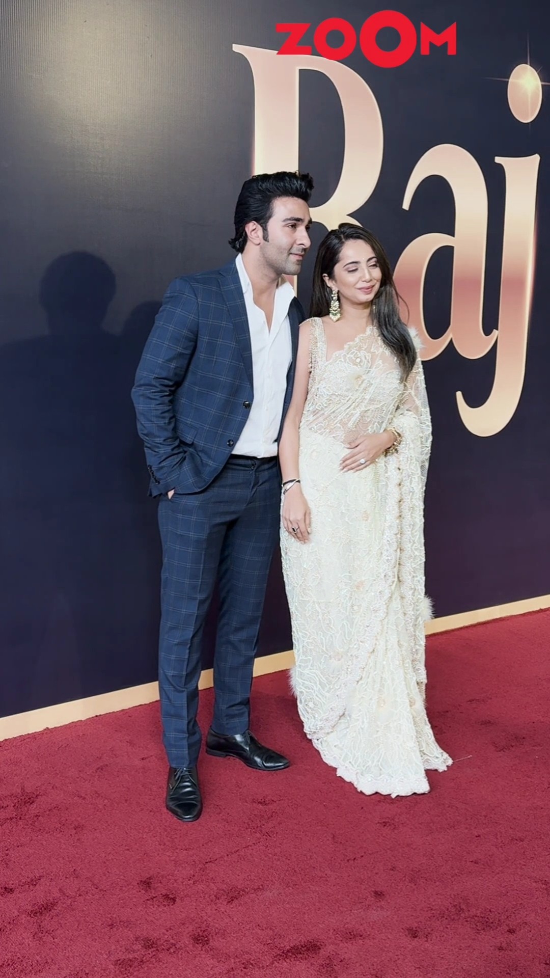 Aadar Jain and Alekha Advani arrive in STYLE at Raj Kapoor film festival ? #shorts
