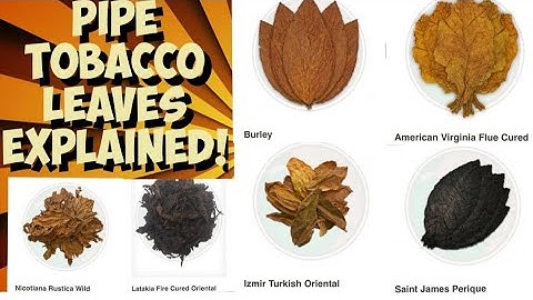 Types of Pipe Tobacco: Beginner Pipe Smoker Tutorial Series