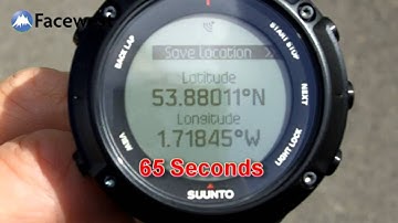 Suunto ambit 3 first fix