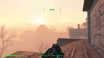Fallout 4 alien falling alien crash site
