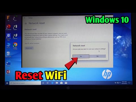 How to Reset WiFi on HP laptop Windows 10