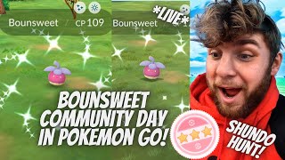 ✨Bounsweet Community Day In Pokemon Go!✨