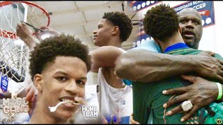 Shareef O'Neal CUTS Down The NET! Gets Sold Out Crowd JUMPIN In Regional Championship