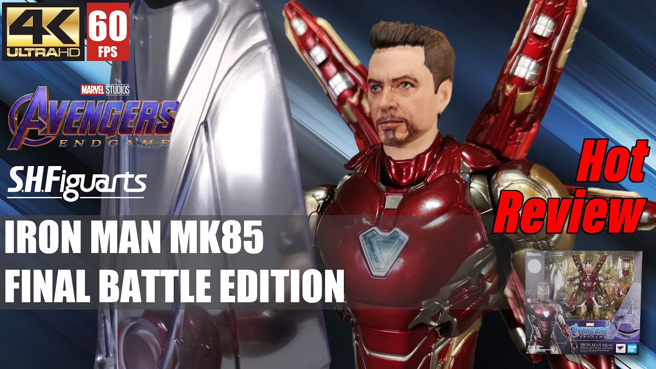 Review : S.H.Figuarts Iron Man MK 85 Final Battle Edition in Avengers  Endgame #shf #tony #mcu