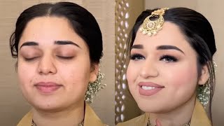 How to do Subtle BRIDAL Makeup by @Sakshi Gupta Makeup Studio & Academy in simple steps