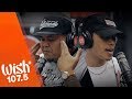 Tiny montana and clr perform lipad live on wish 1075 bus