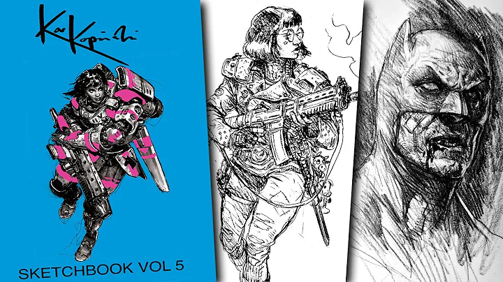 Karl Kopinski sketchbook vol 5 - book preview