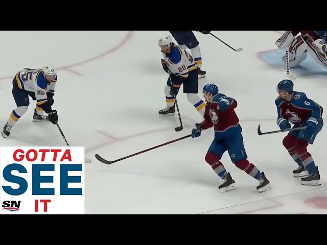 Jordan Kyrou St. Louis Blues Unsigned Congratulated by Teammates After Scoring Goal in Game Four of The First Round 2022 Stanley Cup Playoffs