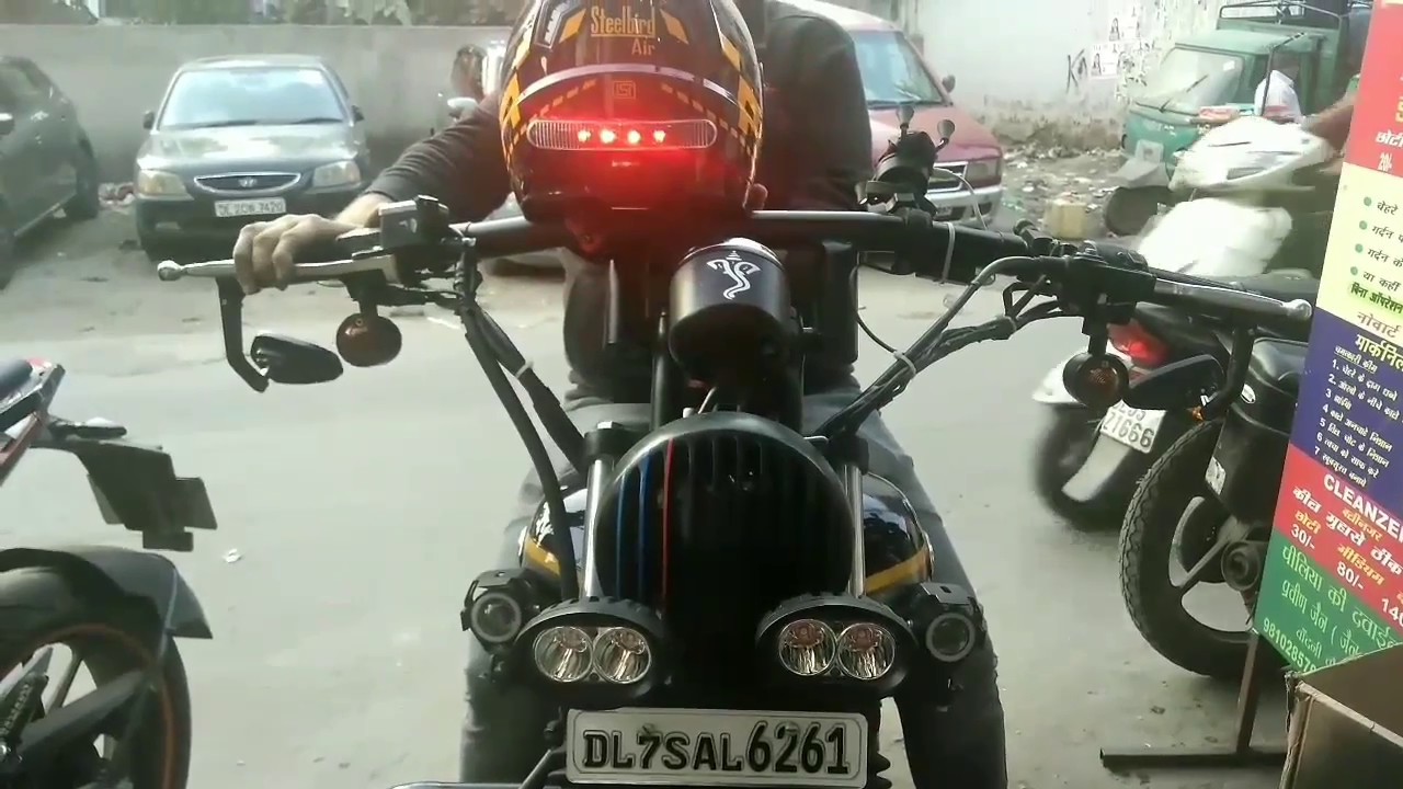 THE BIKERS |Helmets modifications |Helmet LED |Bikes modifications ...