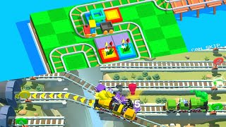 Train Conductor & Color Tiles Express - Train Puzzle Game - Android Gameplay #048 screenshot 4