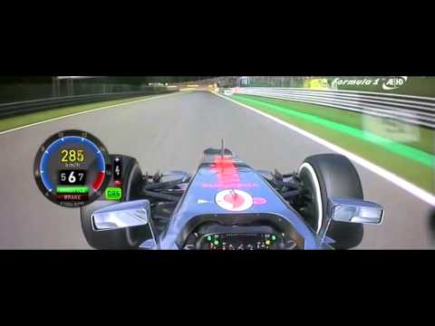 F1 Belgian GP 2012, Jenson Button pole lap