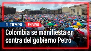 Marchas en Colombia: manifestaciones avanzan en Bogotá, Medellín, Barranquilla y otras ciudades