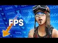 Fortnite but I'm on the WORST FPS EVER! ... (Challenge)