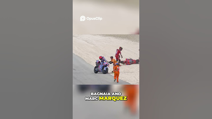 MotoGP CRASH! Marquez vs  Bagnaia at Turn 5!