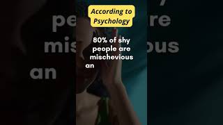 Psychology Facts | Shy People #shorts