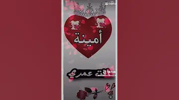 اسم امينة على اجمل اغنية 