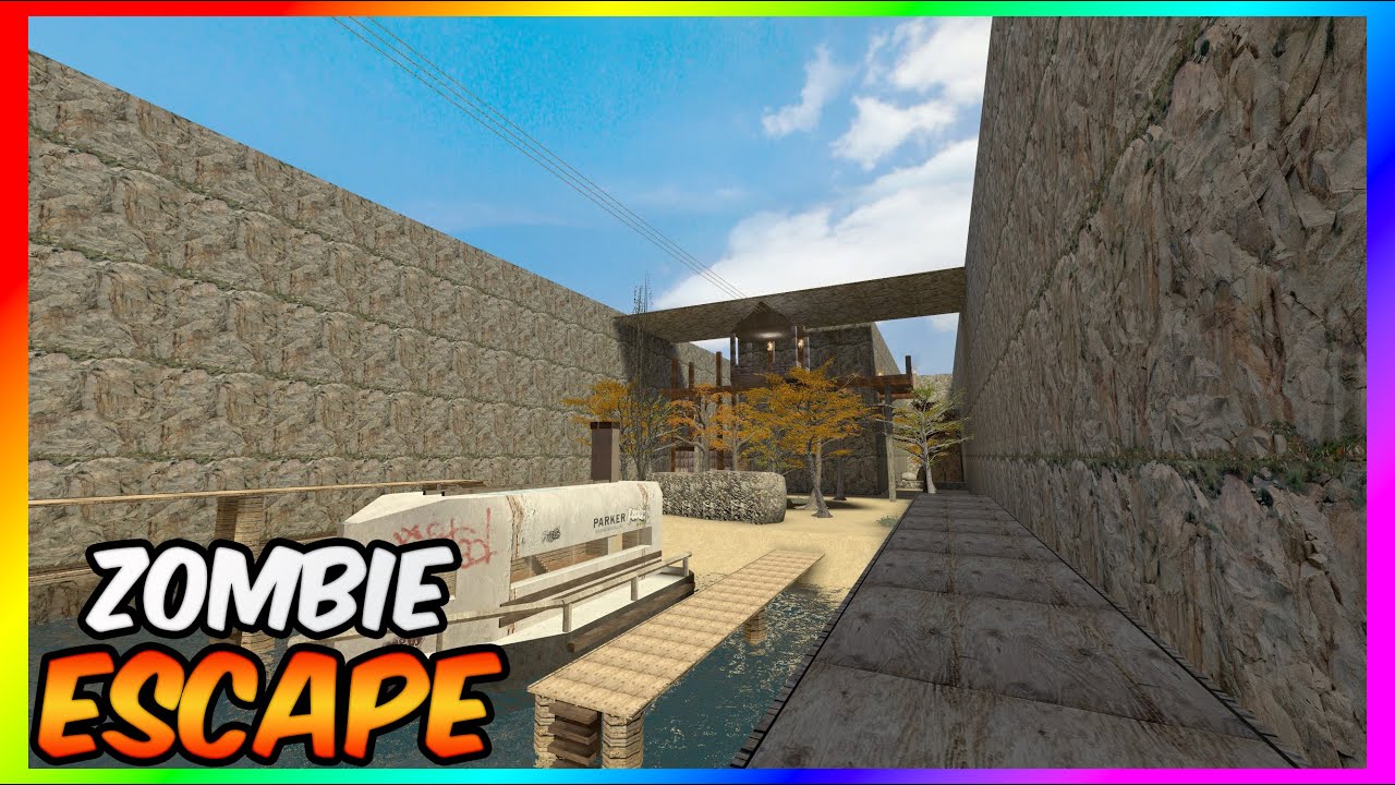CSS Zombie Escape on NiDE | ze_dangerous_waters_v1a - YouTube