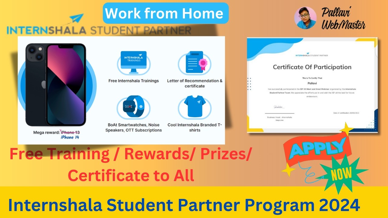 How to Become an Internshala Student Partner 2024 | Free Training ...