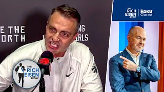 Raptors HC Darko Rajakovic Just Entered the Pantheon of Postgame Coach Rants! | The Rich Eisen Show image