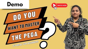 Post Training Demo |  Do You Want To Master The Pega? | Tutorial for Beginners