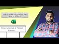 How to use Proper Upper & lower Formula in MS Excel | Excel Tutorial | Excel Formula | SSV