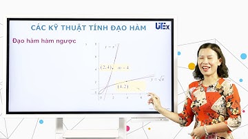 6 3  Đạo hàm hàm ẩn và hàm ngược