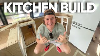 Building Kitchen Cabinets || Bus / Van Build by The Hive Drive 1,356 views 2 years ago 15 minutes