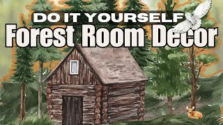Forest BEDROOM DIY Decor For Cozy Woodland AMBIENCE