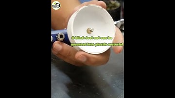 Apply the rivet nuts to plastic, what will happen?
