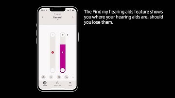 How to use Find my hearing aids in Oticon Companion app