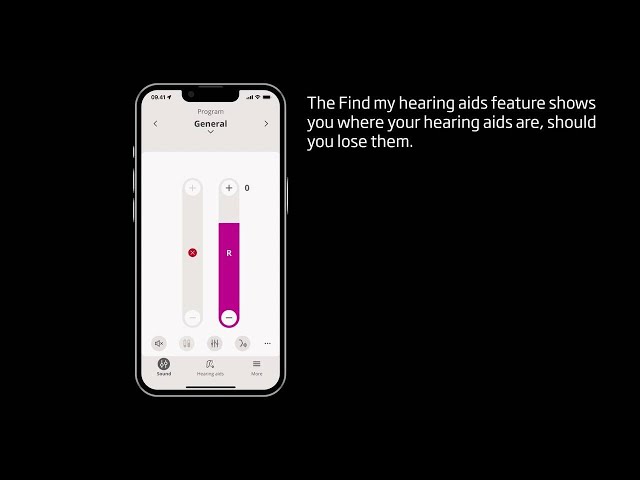 How to use Find my hearing aids in Oticon Companion app
