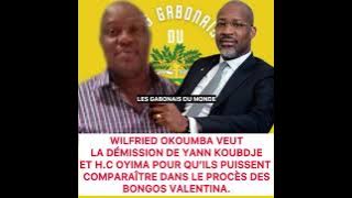 Wilfried Okoumba attacks Yann Koubdje and H.C Oyima
