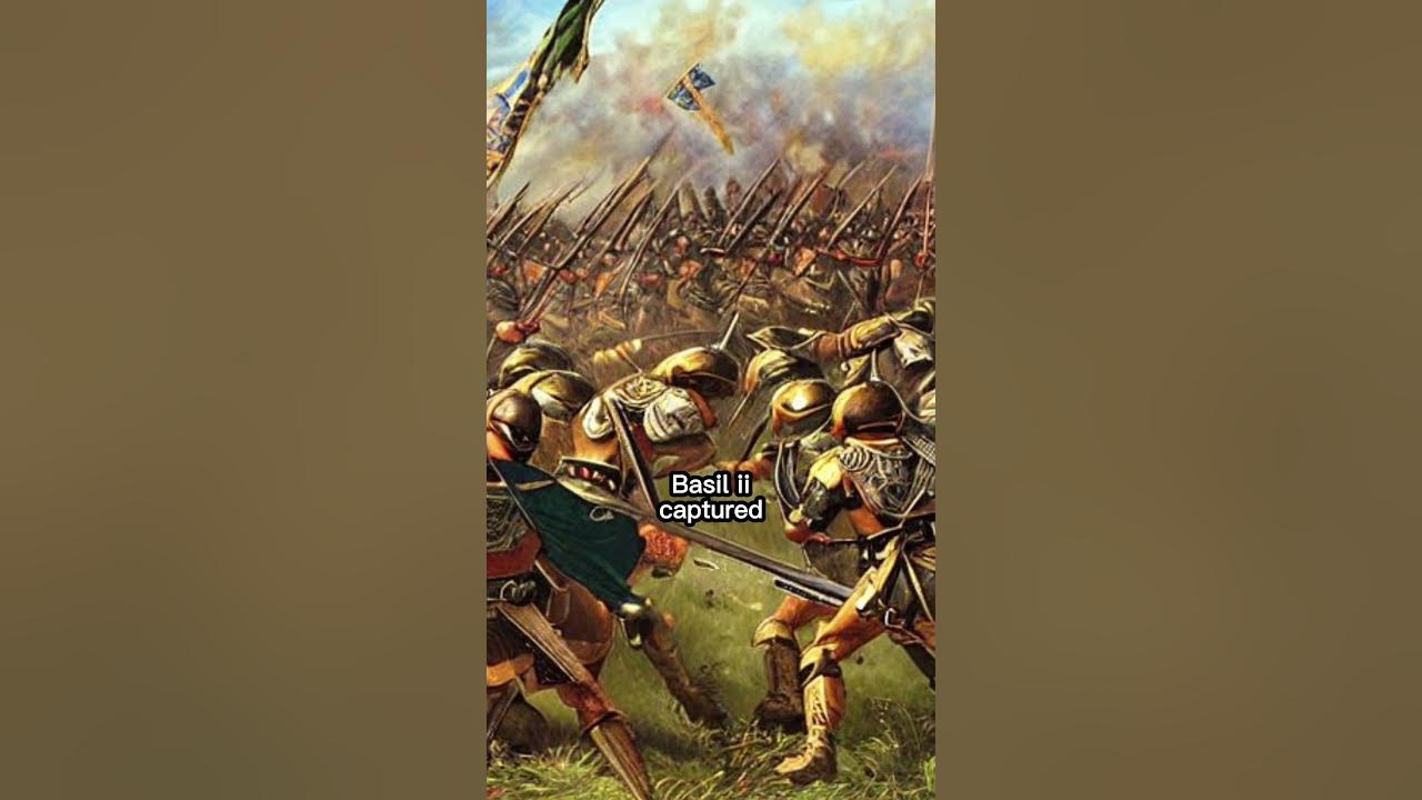 😱⚔️ Basil II's CRUELTY The BLINDING of Bulgarian Soldiers history 