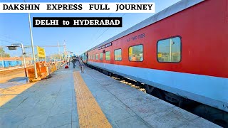 Download Lagu Oldest Train Between Delhi \u0026 Hyderabad | 12722 Dakshin Express Full Journey MP3