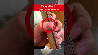 Pinky Finger Vibrato: Direction of Bending | Get the latest Free Lick Drop with TAB + theory.