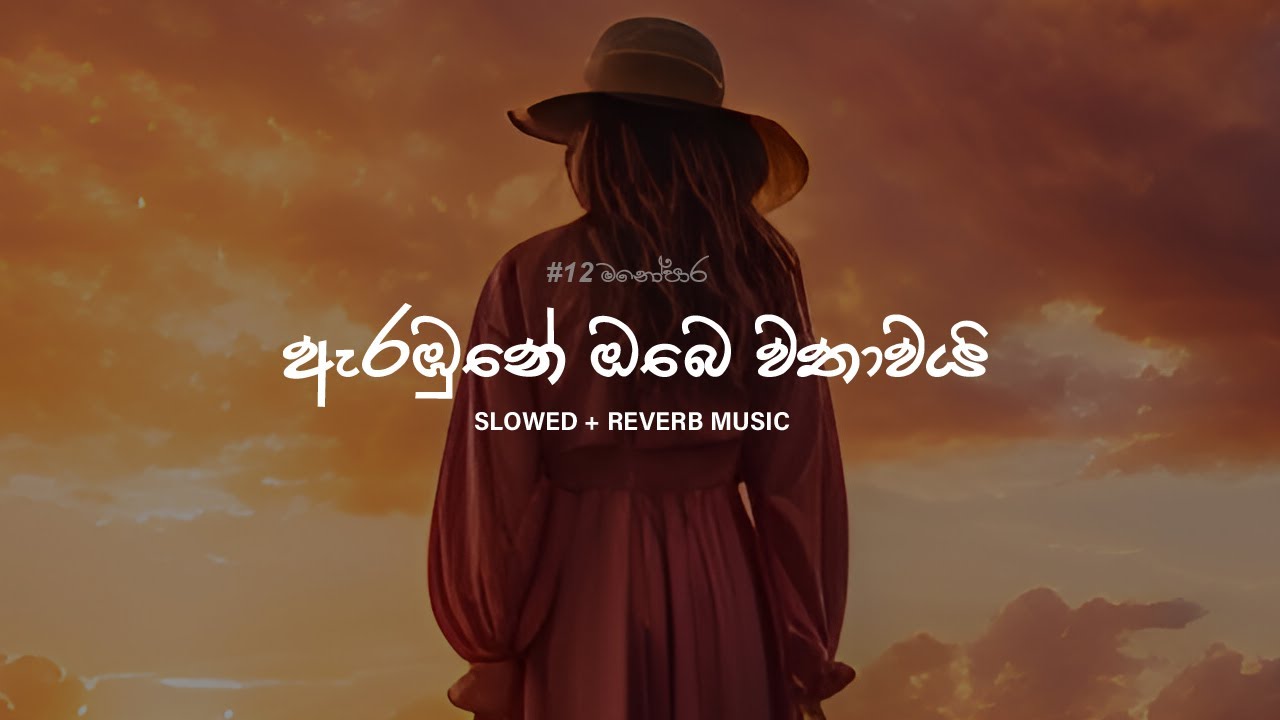 ඇරඹුනේ ඔබෙ වතාවයි slowed reverb | Arabune obe wathwai slowed reverb | Papuwe nawathina me susuman