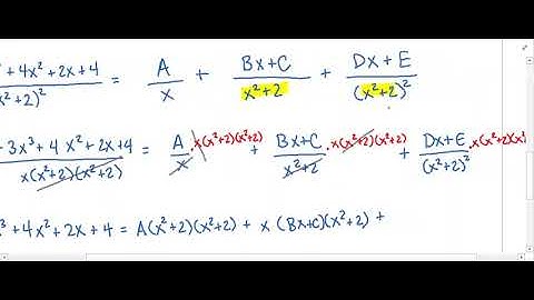 9.4 Case 4:  The Denominator Has a Repeated Irreducible Quadratic Factor / Example 4