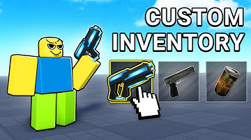 How to make a CUSTOM INVENTORY in ROBLOX!