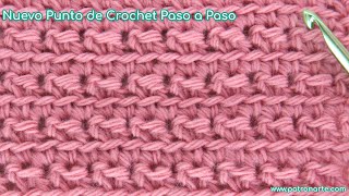 Punto Nuevo A Crochet Fácil Paso A Paso Para Conseguir Prendas Únicas Y Diferentes by Patronarte 3,815 views 2 months ago 12 minutes, 23 seconds