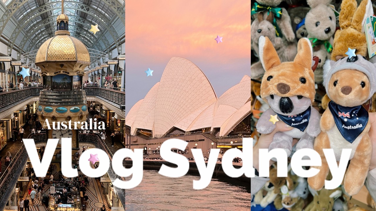 호주 시드니 여행 🇦🇺 5일 느좋코스만 🐨 (페더데일, 페디스마켓, 본다이비치, 시드니대학교, 오페라바, 쇼핑, 옵저버토리 힐, 시닉월드, 도일스, 바 또띠, 루나파크)