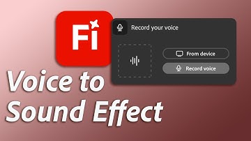 Create Realistic Sound Effects with Your Voice Using Adobe Firefly