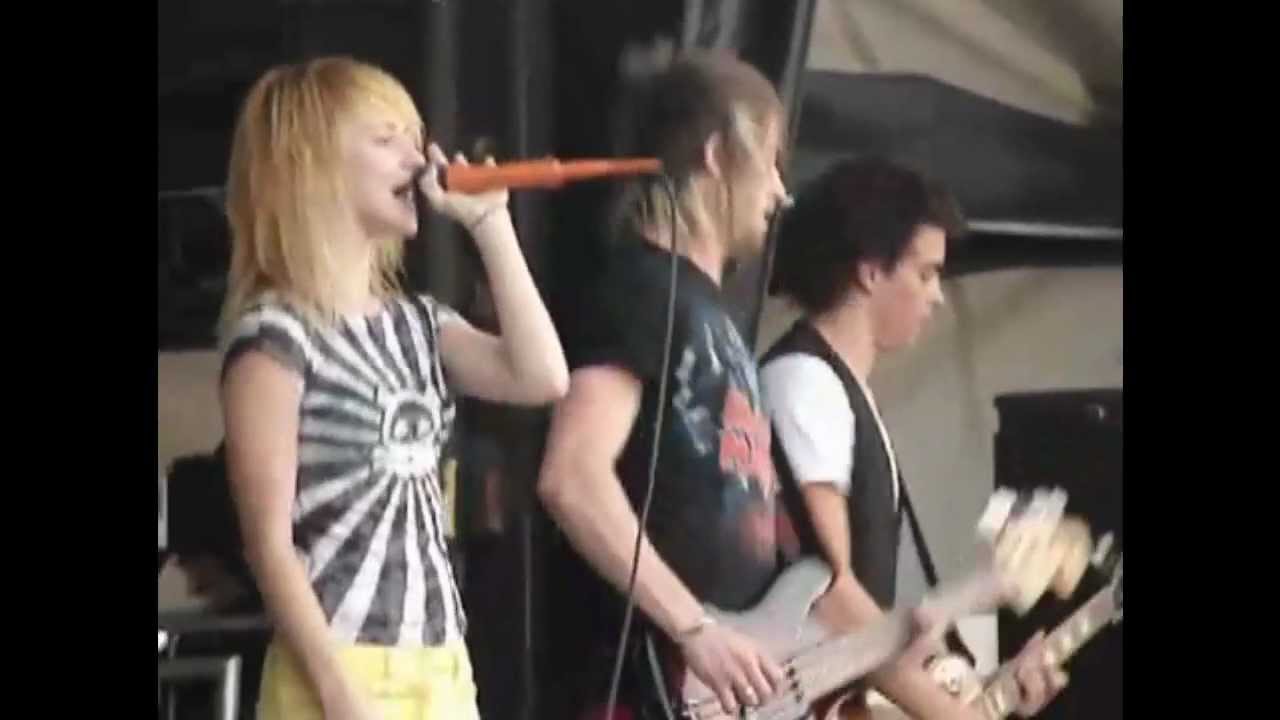 paramore warped tour 2007